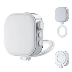 Telesin Magnetic Ice Cube Light for Phones - White